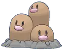 Dugtrio sprite