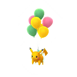 Pikachu — Flying 01