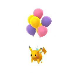 Pikachu — Flying 02
