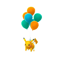 Pikachu — Flying 03