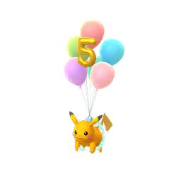 Pikachu — Flying 5th Anniv