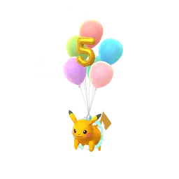 Pikachu — Flying 5th Anniv